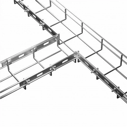 Galvanised Steel Wire Mesh Basket Cable Tray