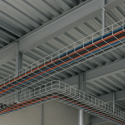 vichnet-wire-mesh-cable-tray-application